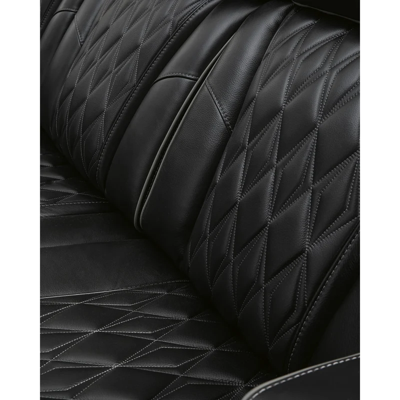 Signature Design by Ashley Boyington U2710615 Power Reclining Sofa with Adjustable Headrest