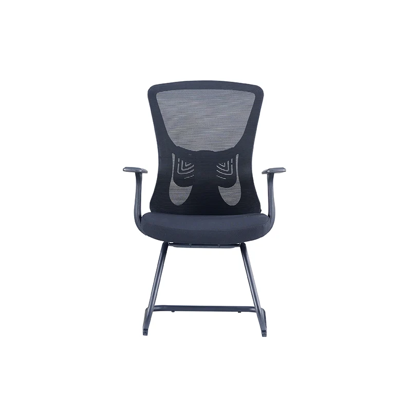 Versatile Business-Ready Design Mesh Cantilever Office Chair - Minimalist High-Strength Breathable Mesh Backrest Desk Chair For Home Office