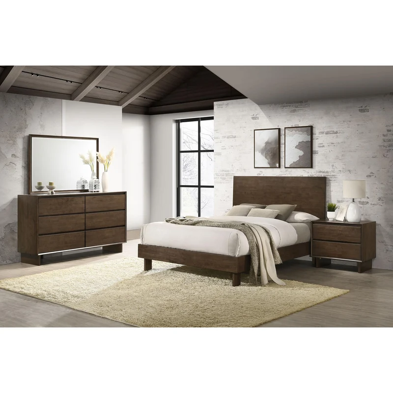 Coaster Furniture Glenwood 225011Q-S4 6 pc Queen Panel Bedroom Set