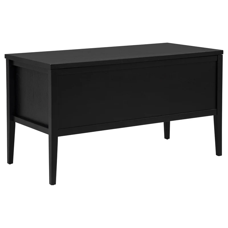 Coaster Furniture Graham 800866 54-inch 4-drawer Double Pedestal Lift Top Computer Desk - Black
