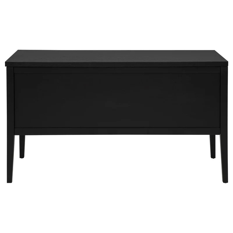 Coaster Furniture Graham 800866 54-inch 4-drawer Double Pedestal Lift Top Computer Desk - Black