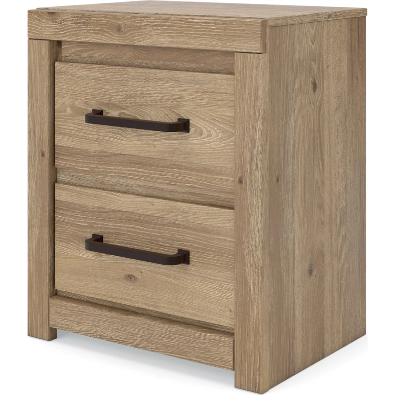 Benchcraft Brozmont 2-Drawer Nightstand B1045-92