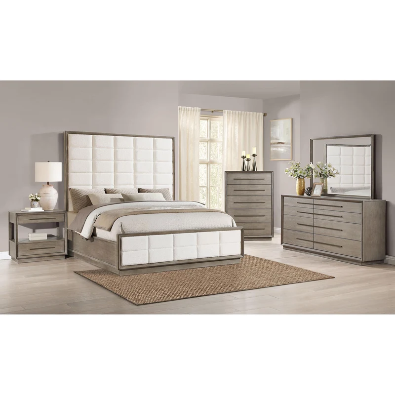 Coaster Furniture Durango 223271KE-S5 7 pc King Panel Bedroom Set