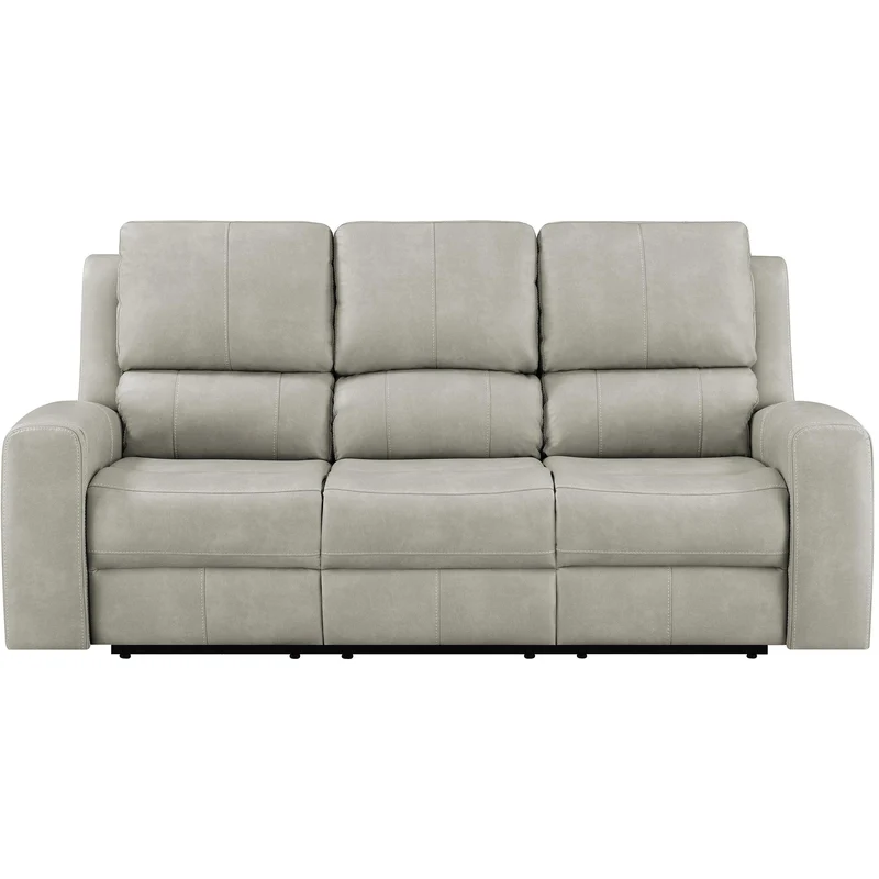 Coaster Furniture Brickston 603434PPP Triple Power Reclining Sofa - Grey