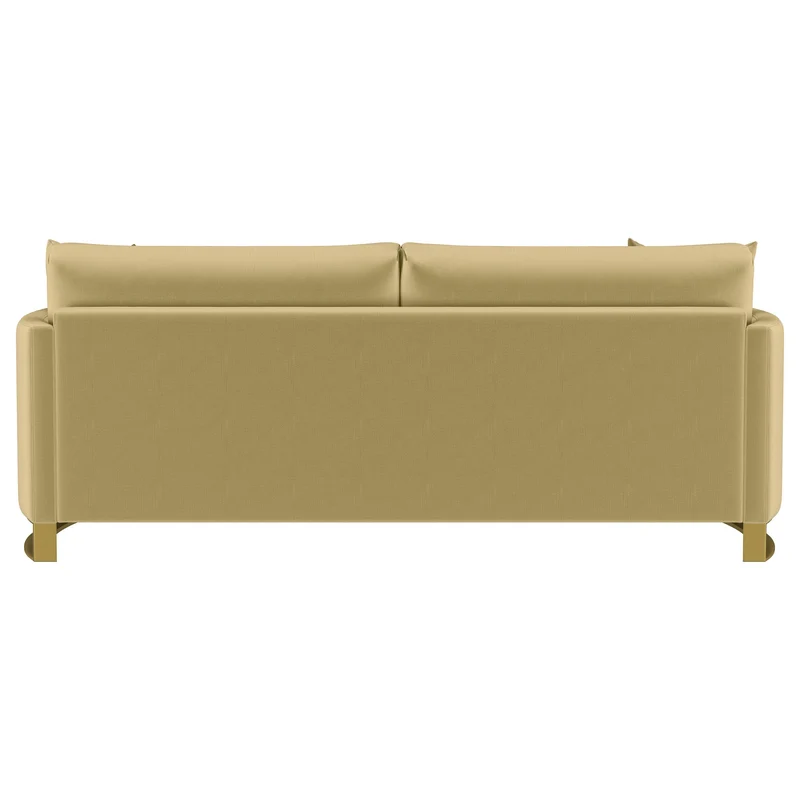 Coaster Furniture Corliss 508824 Upholstered Curved Track Arm Sofa - Camel