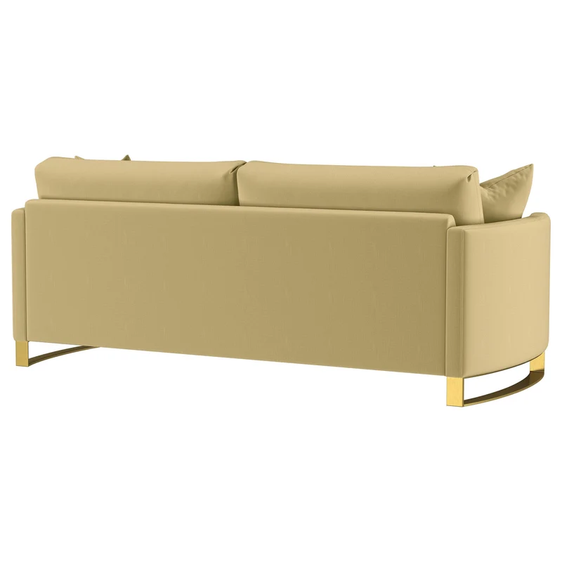 Coaster Furniture Corliss 508824 Upholstered Curved Track Arm Sofa - Camel