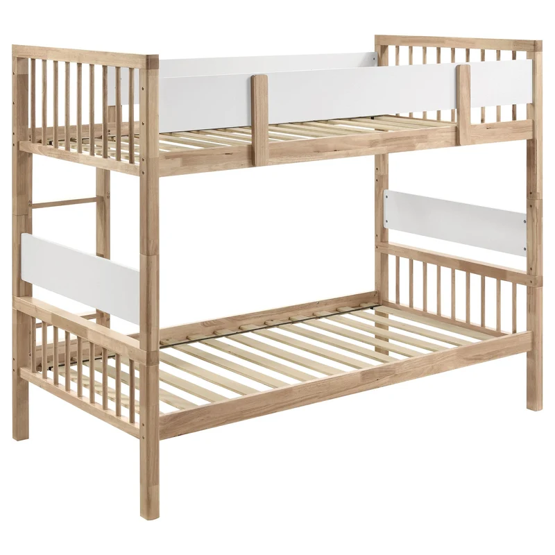 Coaster Furniture Dakota 461171 Wood Twin Over Twin Bunk Bed - Natural