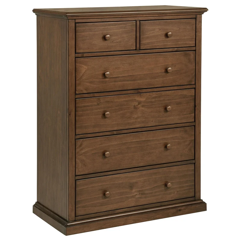 Coaster Furniture Sumerlin 460595WAL 6-drawer Bedroom Chest - Medium Brown