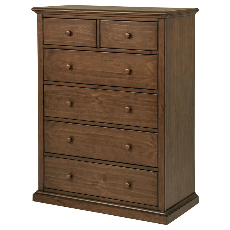 Coaster Furniture Sumerlin 460595WAL 6-drawer Bedroom Chest - Medium Brown
