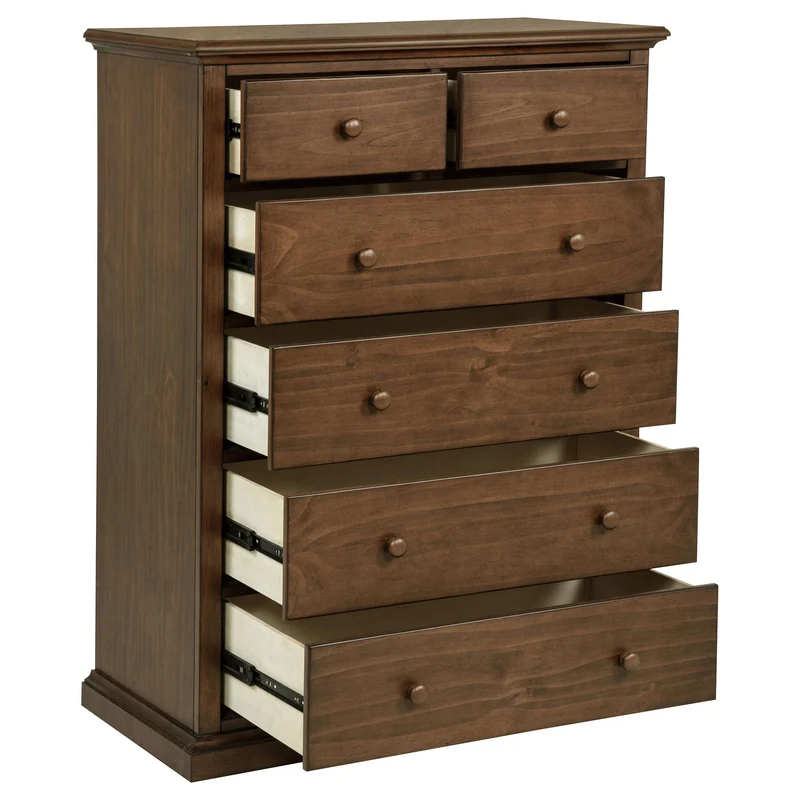 Coaster Furniture Sumerlin 460595WAL 6-drawer Bedroom Chest - Medium Brown