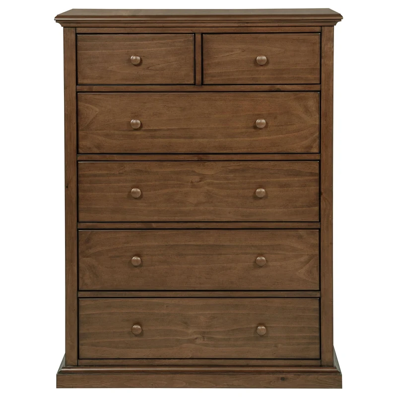 Coaster Furniture Sumerlin 460595WAL 6-drawer Bedroom Chest - Medium Brown