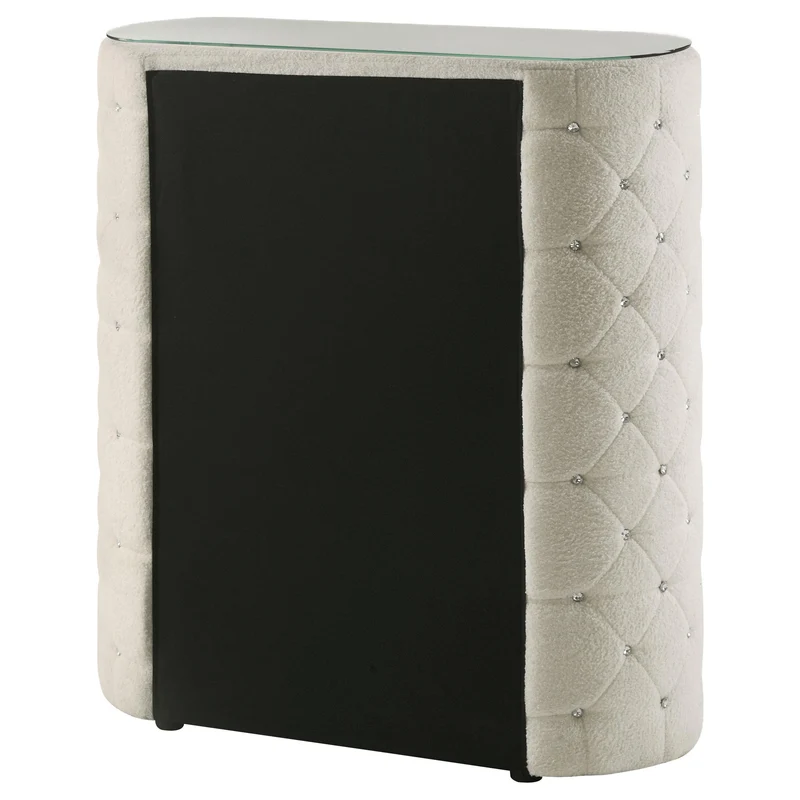 Coaster Furniture Sonya 360115 5-drawer Upholstered Bedroom Chest - Ivory