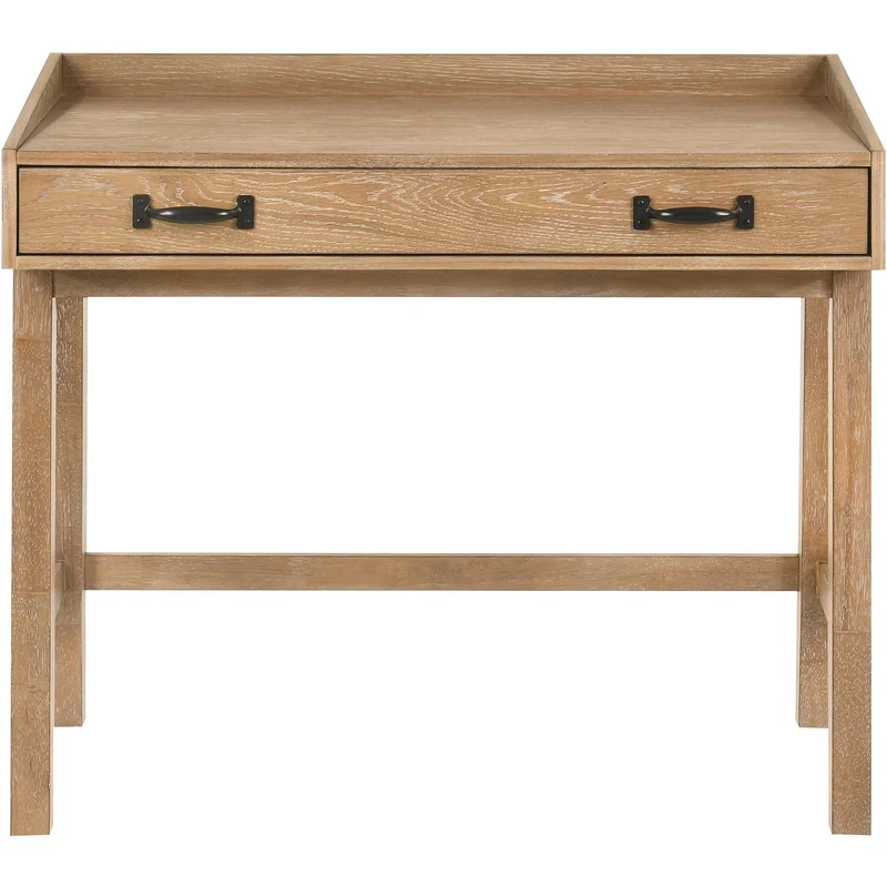 Coaster Furniture Fabian 802041 38-inch Computer Desk with Keyboard Drawer - Distressed Light Brown