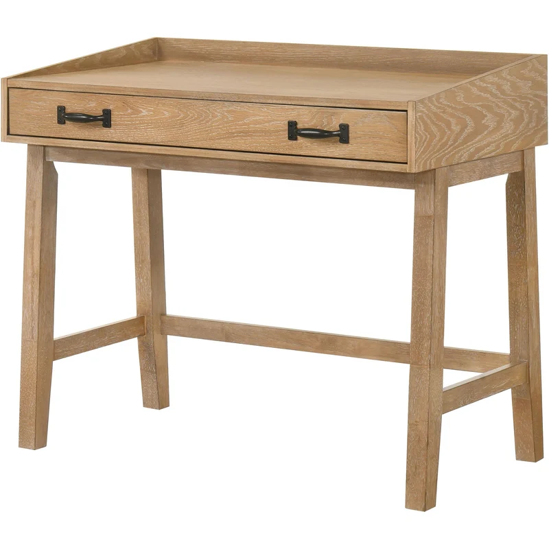 Coaster Furniture Fabian 802041 38-inch Computer Desk with Keyboard Drawer - Distressed Light Brown