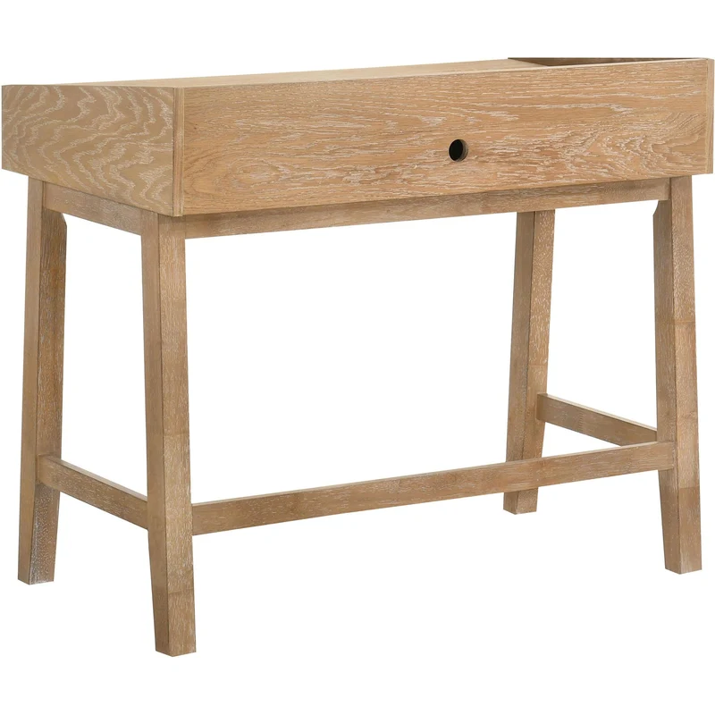 Coaster Furniture Fabian 802041 38-inch Computer Desk with Keyboard Drawer - Distressed Light Brown