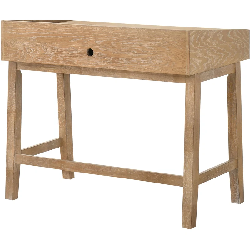 Coaster Furniture Fabian 802041 38-inch Computer Desk with Keyboard Drawer - Distressed Light Brown