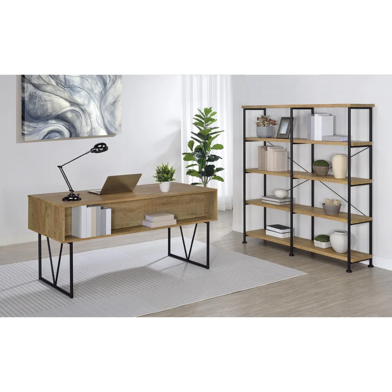 Coaster Furniture Analiese 801851 63-inch 4-drawer Writing Desk - Mango