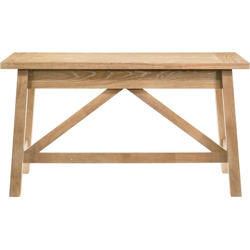 Coaster Furniture Fabian 801605 54-inch 2-drawer Computer Writing Desk - Distressed Light Brown