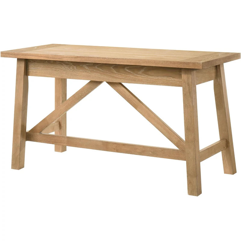 Coaster Furniture Fabian 801605 54-inch 2-drawer Computer Writing Desk - Distressed Light Brown