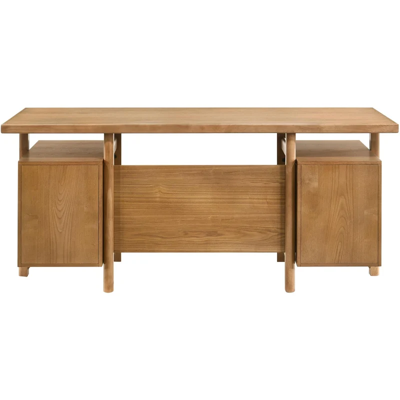 Coaster Furniture Roldan 801115 69-inch 4-drawer Computer Desk with File Drawer - Light Ash
