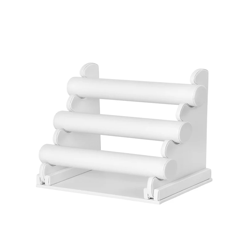 Soporte de Joyería de Imitación de Cuero