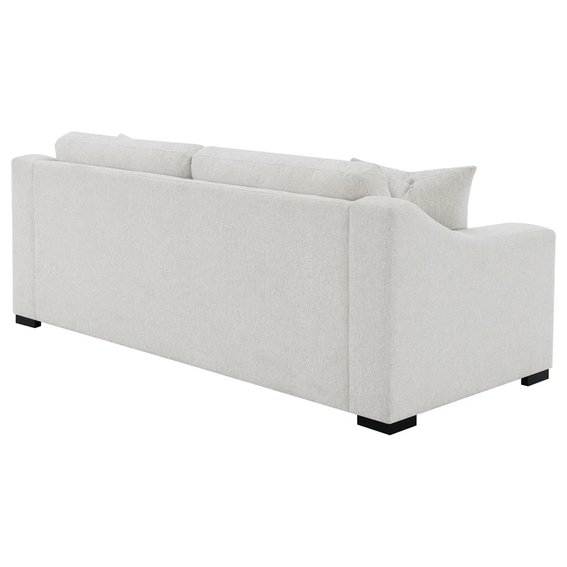 Coaster Furniture Ashlyn 552091 Fabric Upholstered Track Arm Sofa - Sand