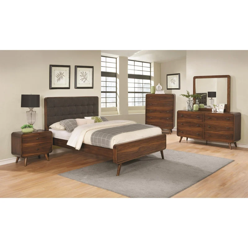 Coaster Furniture Robyn 205131KE 7 pc King Upholstered Bedroom Set
