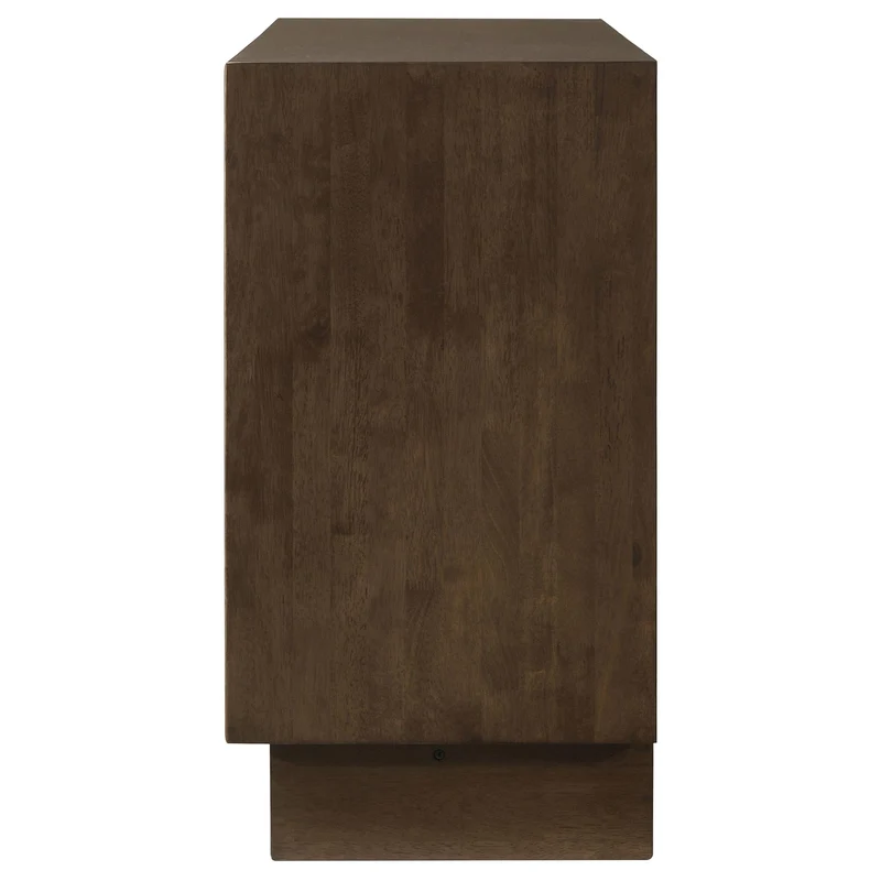 Coaster Furniture Glenwood 225013 6-Drawer Dresser Cabinet - Warm Brown