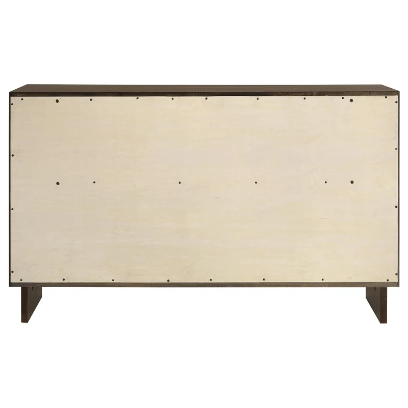 Coaster Furniture Glenwood 225013 6-Drawer Dresser Cabinet - Warm Brown