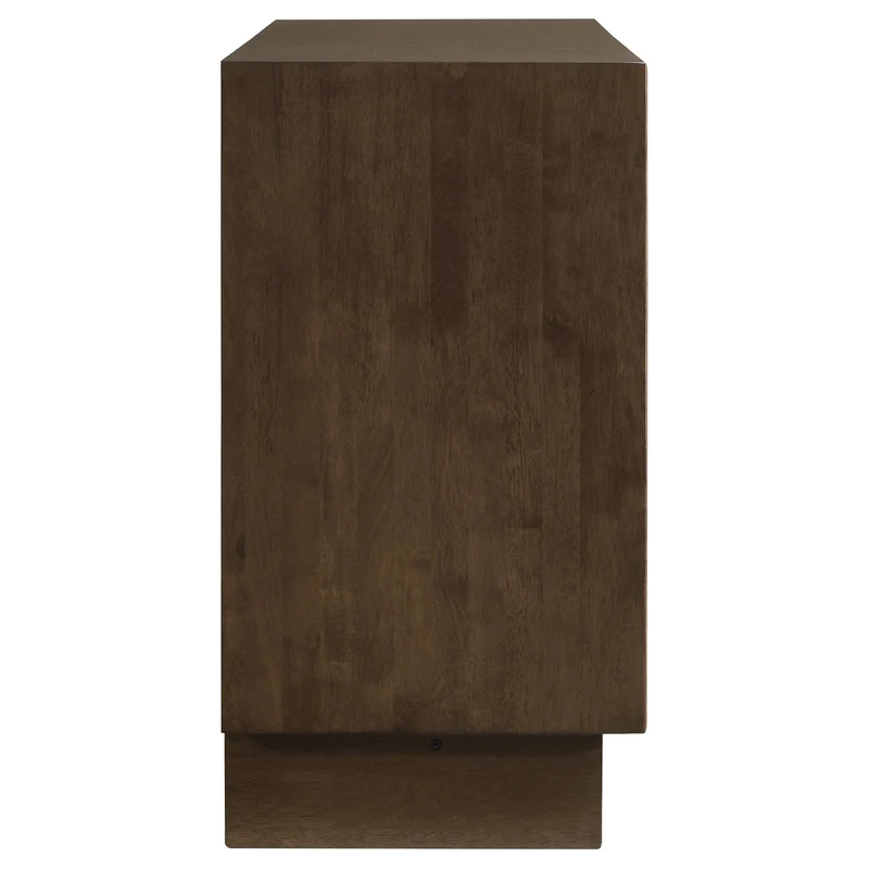 Coaster Furniture Glenwood 225013 6-Drawer Dresser Cabinet - Warm Brown