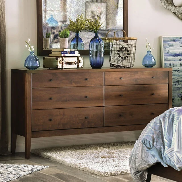 Furniture of America Willamette 6-Drawer Dresser FOA7601D-6D