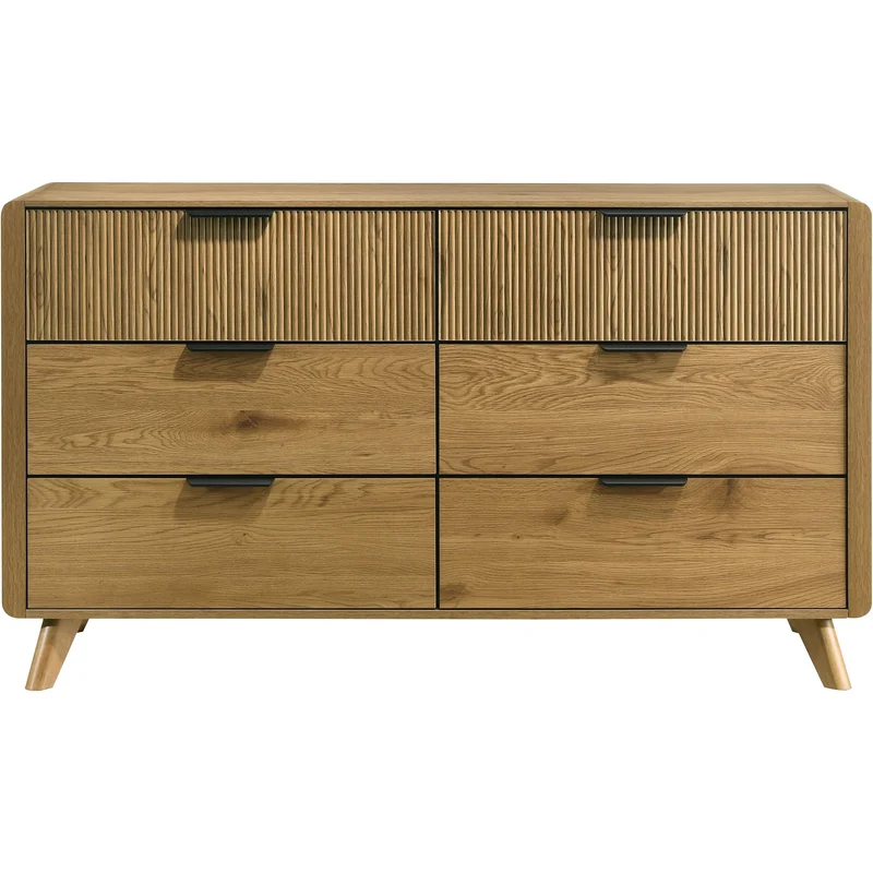 Coaster Furniture Bennett 222903 6-drawer Bedroom Dresser Cabinet - Light Oak