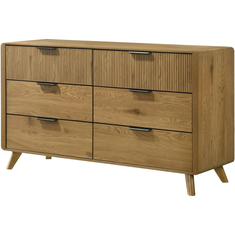Coaster Furniture Bennett 222903 6-drawer Bedroom Dresser Cabinet - Light Oak