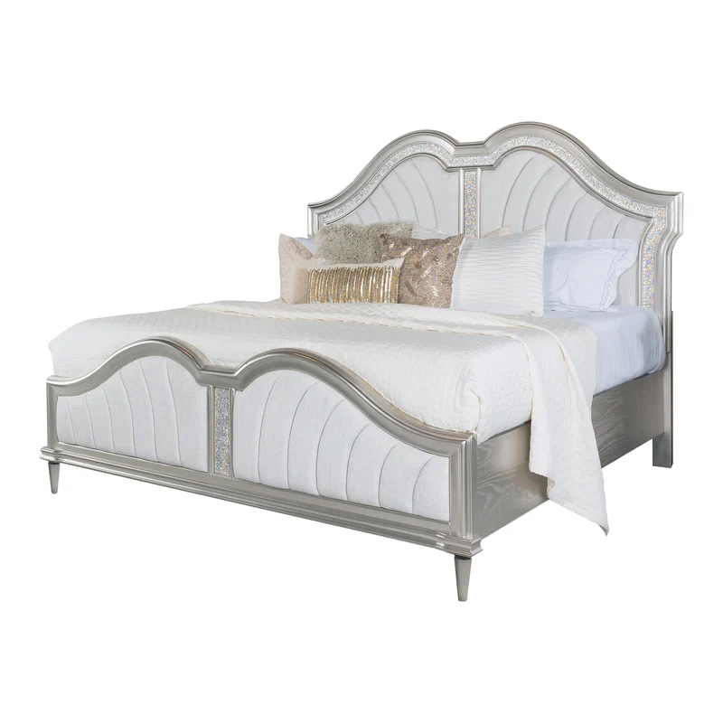 Coaster Furniture Evangeline 223391KE-S4 6 pc King Platform Bedroom Set