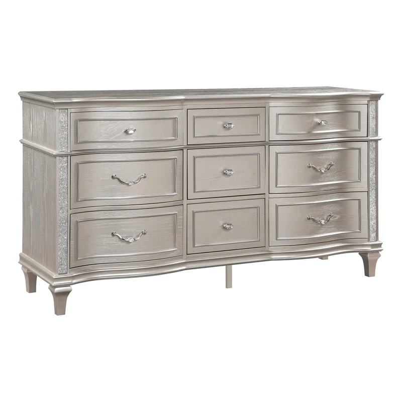 Coaster Furniture Evangeline 223391KE-S4 6 pc King Platform Bedroom Set