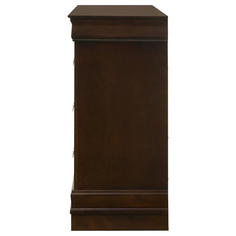 Coaster Furniture Louis Philippe 202413 6-Drawer Dresser - Cappuccino