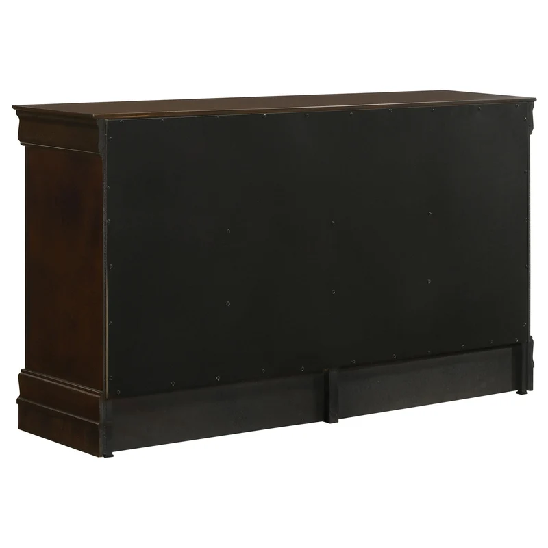 Coaster Furniture Louis Philippe 202413 6-Drawer Dresser - Cappuccino