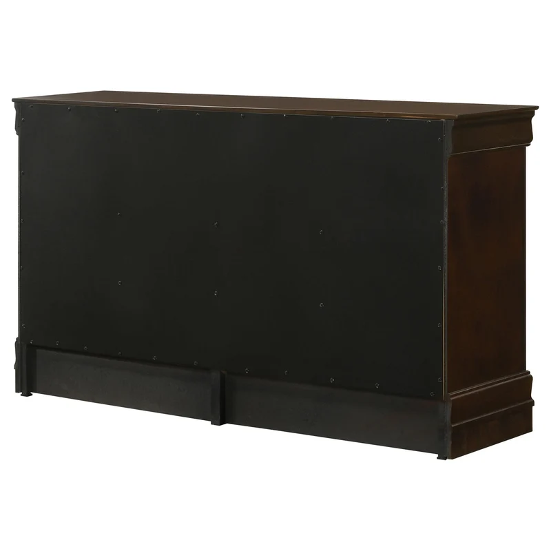 Coaster Furniture Louis Philippe 202413 6-Drawer Dresser - Cappuccino