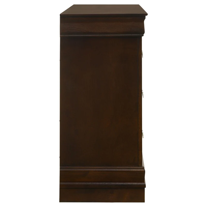 Coaster Furniture Louis Philippe 202413 6-Drawer Dresser - Cappuccino