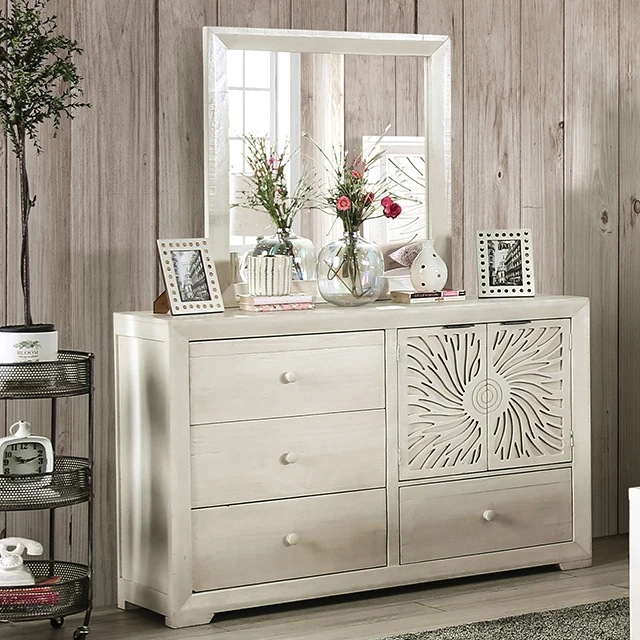 Furniture of America Geneva 4-Drawer Dresser EM7080IV-D