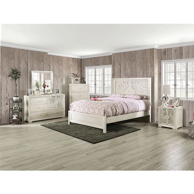 Furniture of America Geneva 4-Drawer Dresser EM7080IV-D
