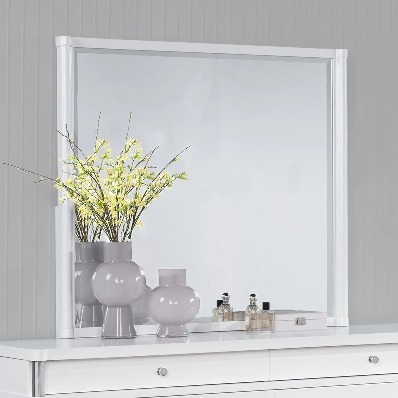 Coaster Furniture Gracemont 225074 Dresser Mirror - White