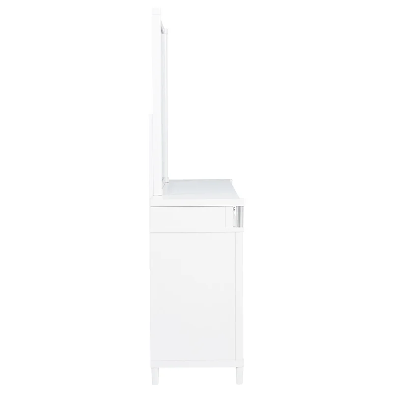 Coaster Furniture Gracemont 225073M 8-drawer Bedroom Dresser with Mirror - White