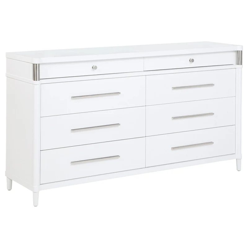 Coaster Furniture Gracemont 225073 8-drawer Bedroom Dresser Cabinet - White