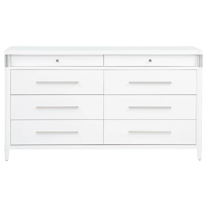 Coaster Furniture Gracemont 225073 8-drawer Bedroom Dresser Cabinet - White