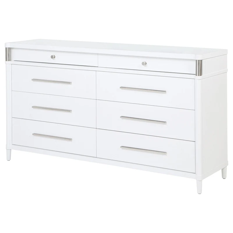 Coaster Furniture Gracemont 225073 8-drawer Bedroom Dresser Cabinet - White