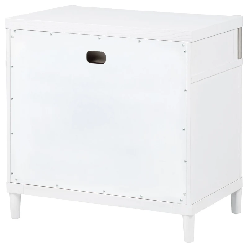 Coaster Furniture Gracemont 225072 3-drawer Bedroom Nightstand Bedside Table - White