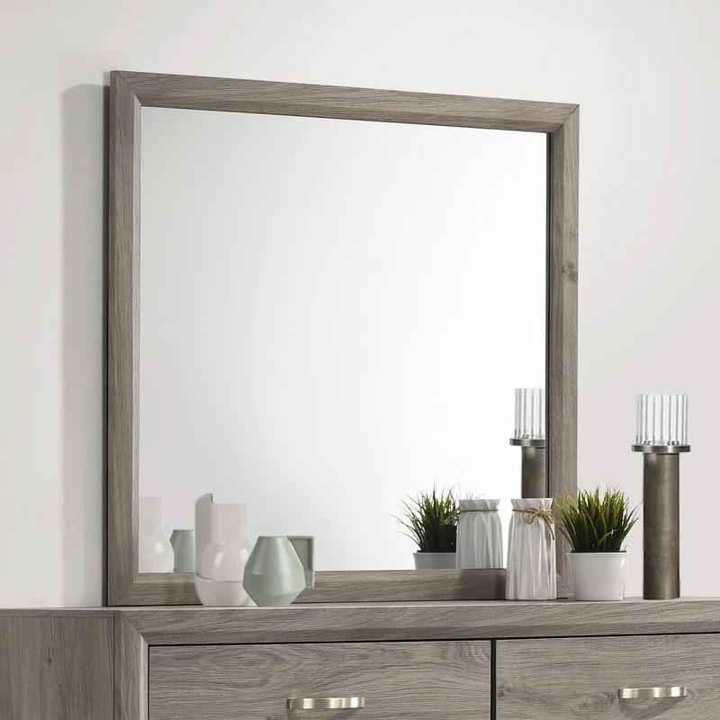 Coaster Furniture Valen 215914 Dresser Mirror - Light Taupe