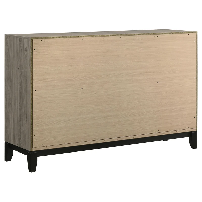 Coaster Furniture Valen 215913 6-drawer Bedroom Dresser Cabinet - Light Taupe