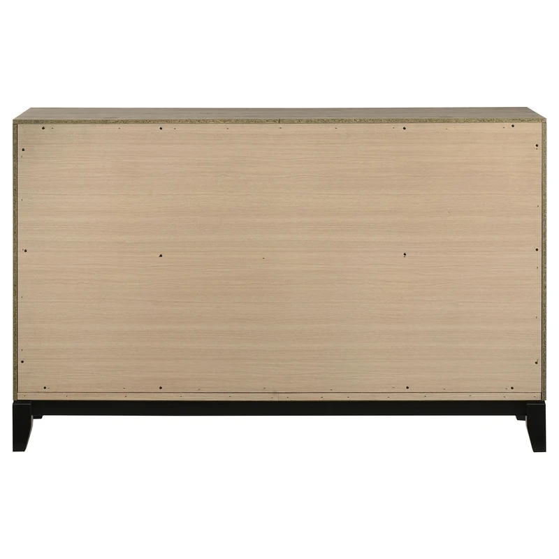 Coaster Furniture Valen 215913 6-drawer Bedroom Dresser Cabinet - Light Taupe